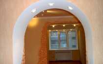 Как правильно сделать арку с полками из гипсокартона?