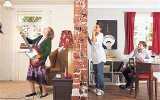 Защита квартиры от шума: особенности звукоизоляции перегородок из ГКЛ