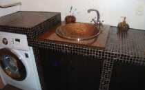 Гипсокартонные столешницы для ванной