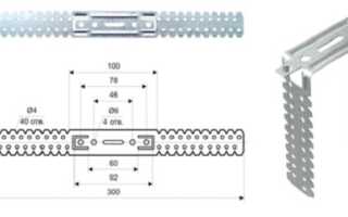 Подвесы для крепления гипсокартонных конструкций