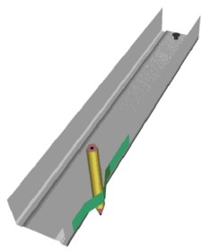 Профиль с карандашом