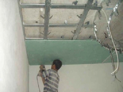 Крепление листов к каркасу