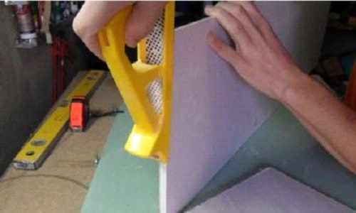 Ведение рубанком по гипсокартону