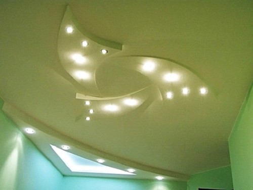 Световое оформление потолка